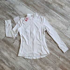 White Athletic Jacket NWT